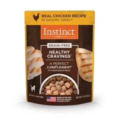 Instinct Healthy Cravings Real Chicken Recipe Dog Food Pouch