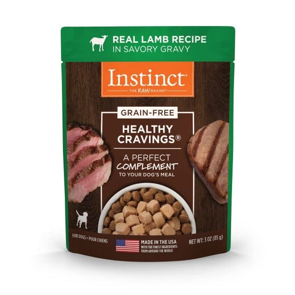 Instinct Healthy Cravings Real Lamb Recipe Dog Food Pouch