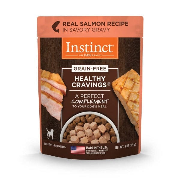 Instinct Healthy Cravings Real Salmon Recipe Dog Food Pouch