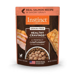 Instinct Healthy Cravings Real Salmon Recipe Dog Food Pouch
