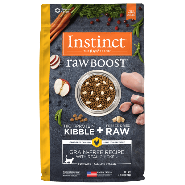 Instinct Raw Boost Real Chicken Recipe Dry Cat Food