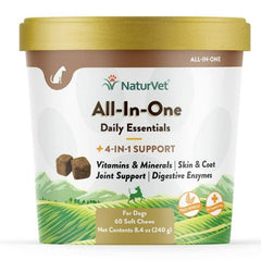 NaturVet All-In-One Soft Chews For Dogs