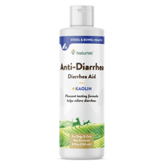 NaturVet Anti-Diarrhea Liquid plus Kaolin for Dogs & Cats
