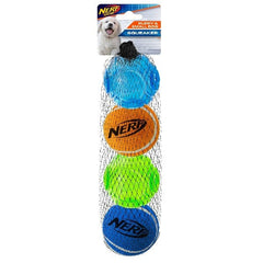 Nerf Dog LED TPR Squeak Tennis Sonic Ball