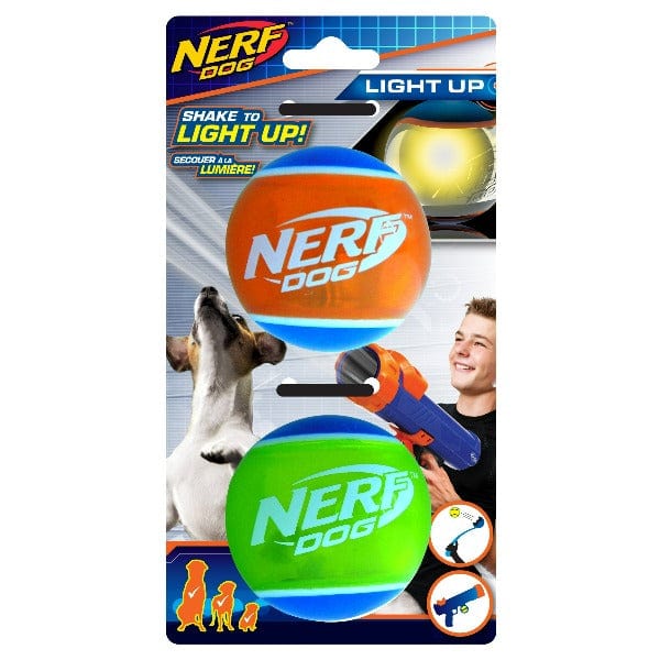 Nerf Dog LED TPR Tennis Ball Toy