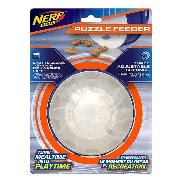 Nerf Dog Puzzle Feeder Dog Toy