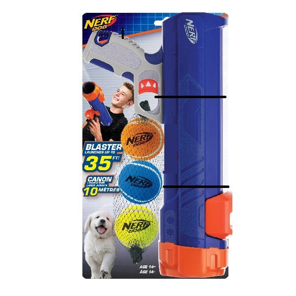 Nerf Dog Small Tennis Ball Blaster Toy