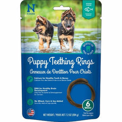 N-Bone Puppy Teething Rings; Salmon Flavour