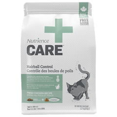 Nutrience Care+ Hairball Control Dry Cat Food, 2.27kg