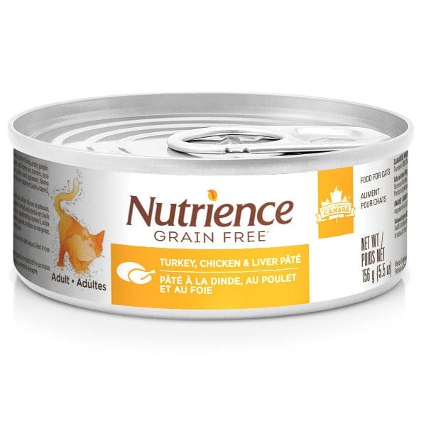 Nutrience Grain Free Turkey, Chicken & Liver Pate Canned Cat Food