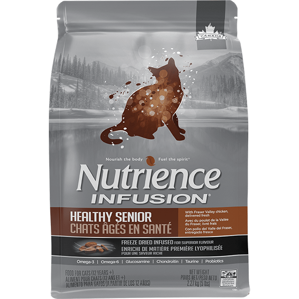 Nutrience Infusion Healthy Senior Dry Cat Food, 2.27kg