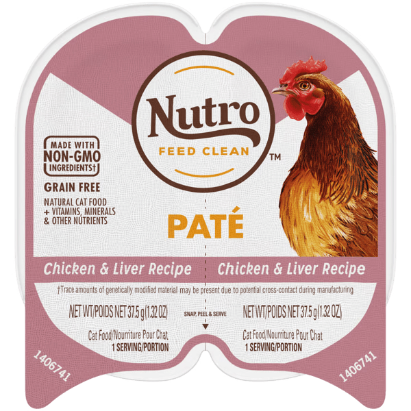 Nutro Perfect Portions Chicken & Liver Pate Wet Cat Food