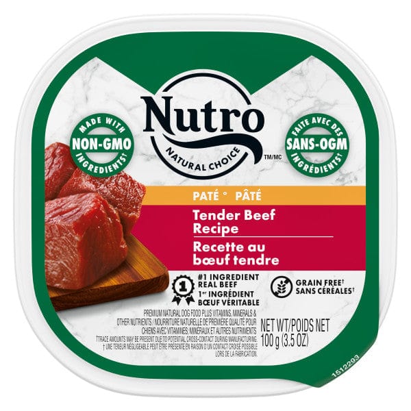 Nutro Tender Beef Recipe Pate Wet Dog Food