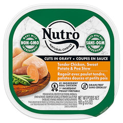 Nutro Tender Chicken, Sweet Potato & Pea Stew Cuts in Gravy Wet Dog Food