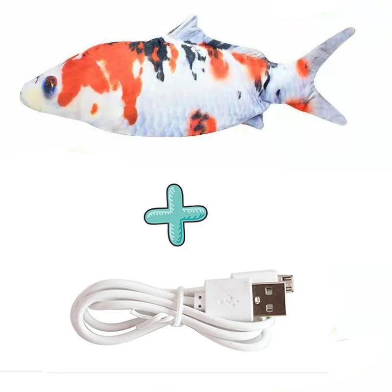 Realistic Fish Chew Toy for Cats