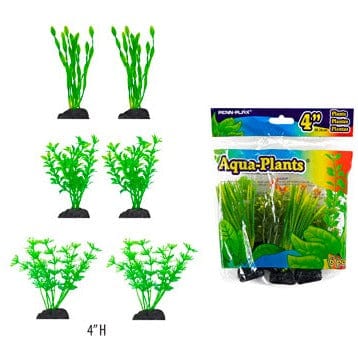 Aquaplant 3.5in Betta Green 6pc Bag