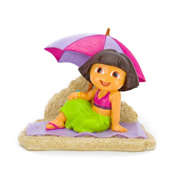 Dora On Beach Blanket 3in Resin Ornament Licensed