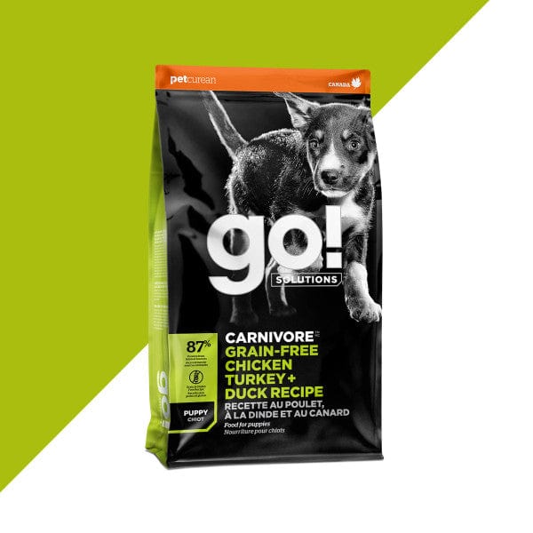 Go! Solutions Carnivore Grain-Free Chicken, Turkey & Duck Recipe Dry Puppy Food