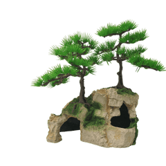 Fish Gear Cave & Tree Aquarium Ornament