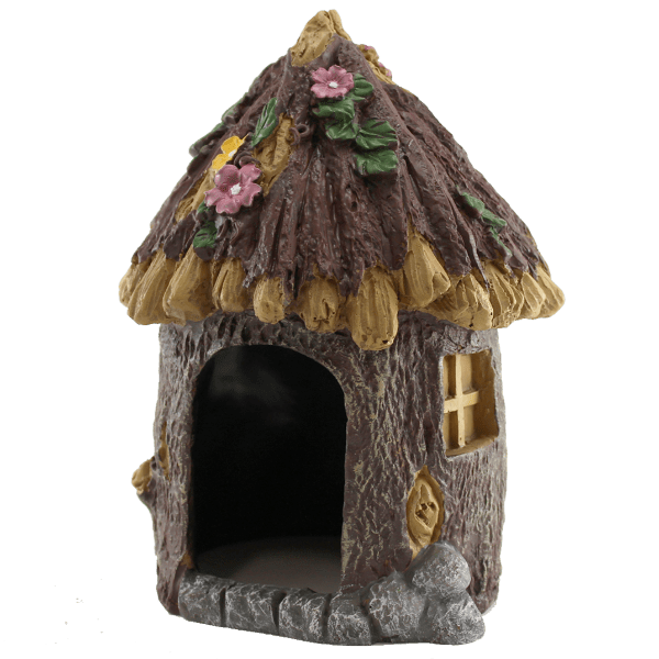 Fish Gear Fairy House Aquarium Ornament