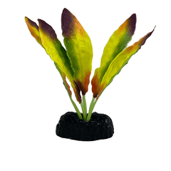 Fish Gear Flame Sword Silk Betta Plant (4")