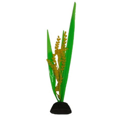 Fish Gear Glow Green Seaweed Silicone Aquarium Plant (8")