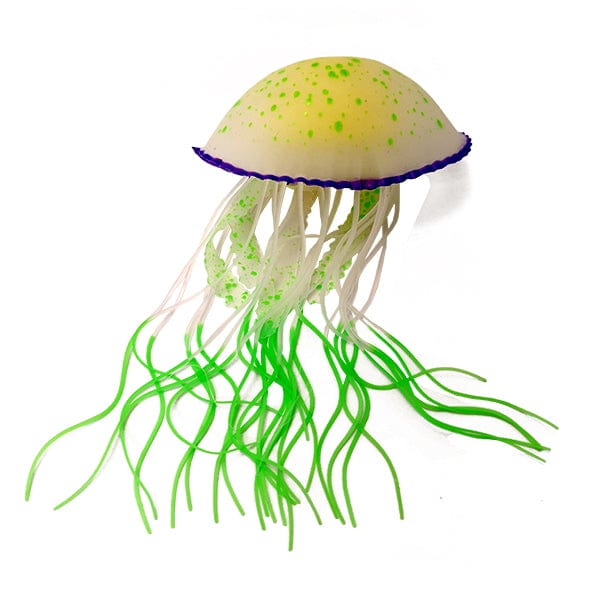 Fish Gear Glow Jellyfish Silicone Aquarium Ornament