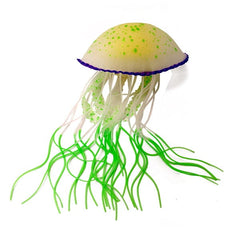 Fish Gear Glow Jellyfish Silicone Aquarium Ornament