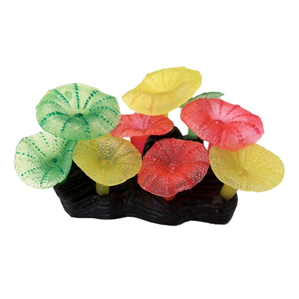 Fish Gear Glow Mushroom Anemone Silicone Aquarium Ornament