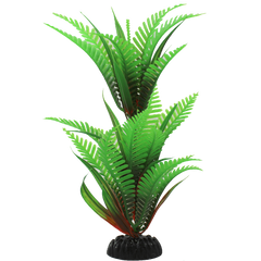 Fish Gear Green Fern Plastic Aquarium Plant (8")