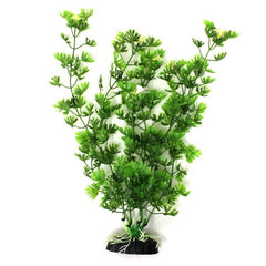 Fish Gear Green Water Parsley Plastic Aquarium Plant (12")