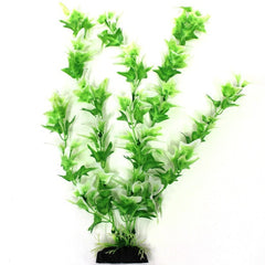 Fish Gear Green & White Ivy Plastic Aquarium Plant (12")