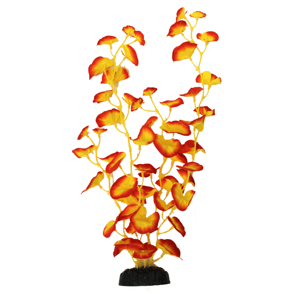 Fish Gear Orange Cardamine Silk Aquarium Plant (16")