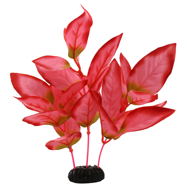 Fish Gear Pink Hygrophila Silk Aquarium Plant (8")