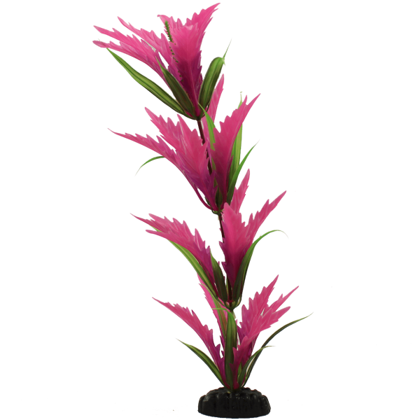 Fish Gear Pink Hygrophila Plastic Aquarium Plant (12")