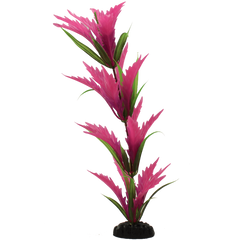 Fish Gear Pink Hygrophila Plastic Aquarium Plant (12")