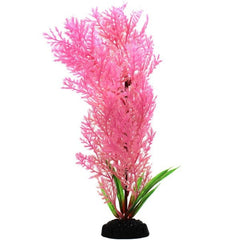 Fish Gear Pink Wisteria Plastic Aquarium Plant (12")