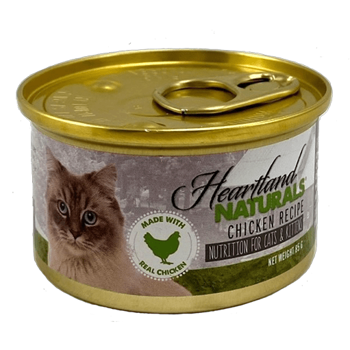 Heartland Naturals Chicken Recipe Canned Nutrition For Cats & Kittens