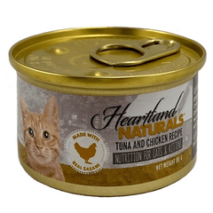 Heartland Naturals Tuna & Chicken Recipe Canned Nutrition For Cats & Kittens
