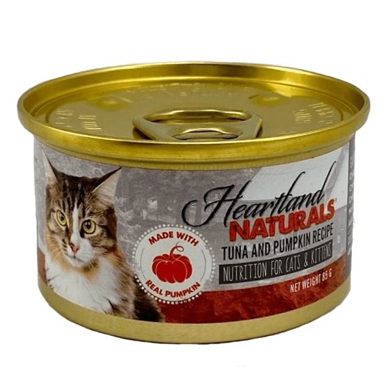 Heartland Naturals Tuna & Pumpkin Recipe Canned Nutrition For Cats & Kittens