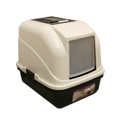 Here Kitty Deluxe Hooded Lift & Sift Litter Pan