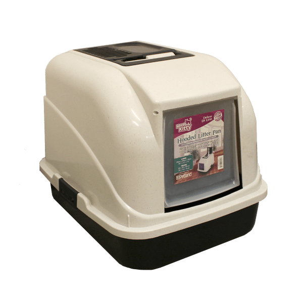 Here Kitty Hooded Litter Pan