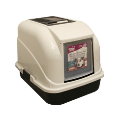 Here Kitty Hooded Litter Pan