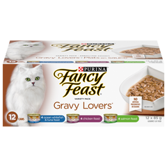 Fancy Feast Gravy Lovers Canned Cat Food Variety Pack
