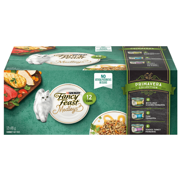 Fancy Feast Medleys Primavera Collection Canned Cat Food Variety Pack