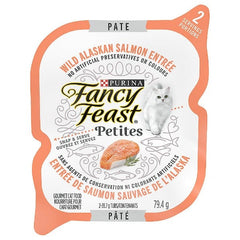Fancy Feast Petites Wild Alaskan Salmon Entree in Gravy Wet Cat Food