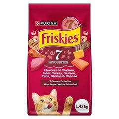 Friskies 7 Dry Cat Food, 1.42kg
