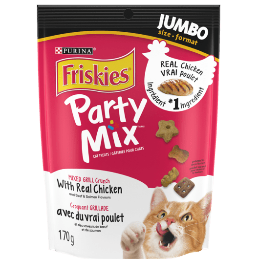 Friskies Party Mix Mixed Grill Crunch Cat Treats