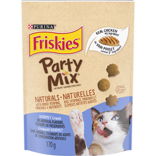 Friskies Party Mix Naturals Gourmet Cat Treats