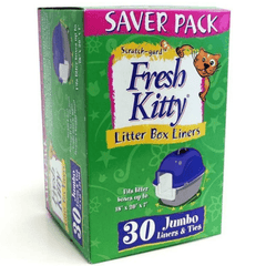 Fresh Kitty Saver Pack Jumbo Liners & Ties